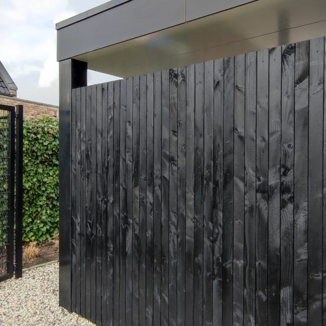Achterwand carport – Voorthuizen